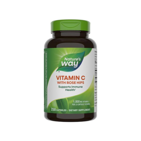 Nature's Way Vitamina C con Escaramujo 250 cápsulas