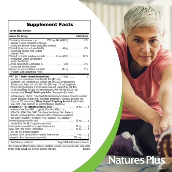 Version 1.0.0 Botella de NaturesPlus AgeLoss Eye Support 60 cápsulas