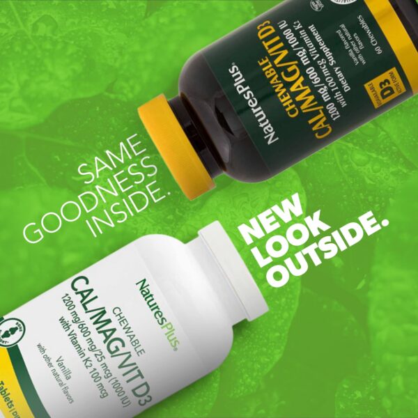 Tabletas masticables vainilla NaturesPlus