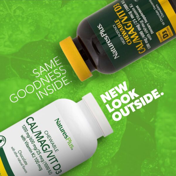 Tabletas masticables sabor chocolate NaturesPlus