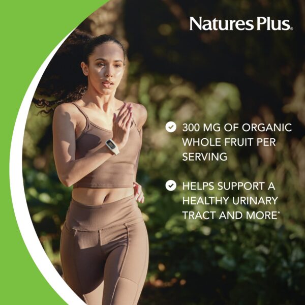 NaturesPlus Cranberry Plus imagen ilustrativa de ingredientes naturales
