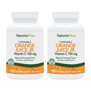 NaturesPlus Orange Juice Jr. etiqueta de sabor