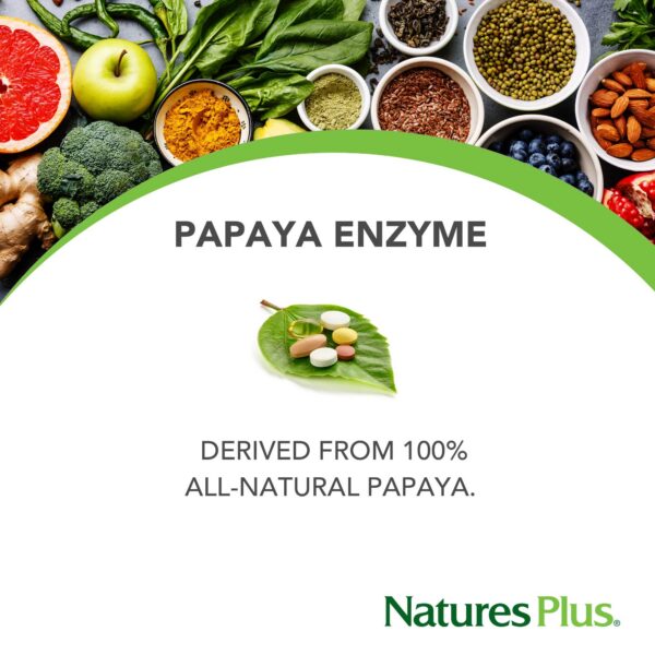 Frente del frasco Papaya Enzyme