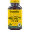 NaturesPlus pectina de manzana 500 mg 180 tabletas suplemento natural
