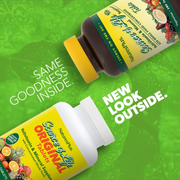 Tabletas Source of Life en frasco