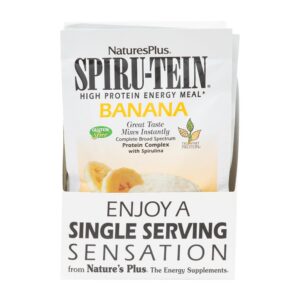 Version 1.0.0 NaturesPlus SPIRU-TEIN banana frente
