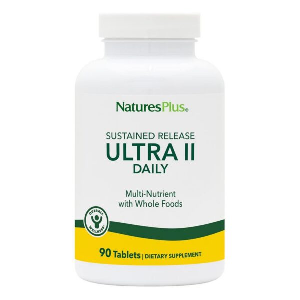 NaturesPlus Ultra II multivitamínico 90 tabletas vegetarianas