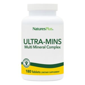 NaturesPlus Ultra Mins suplemento mineral en tabletas
