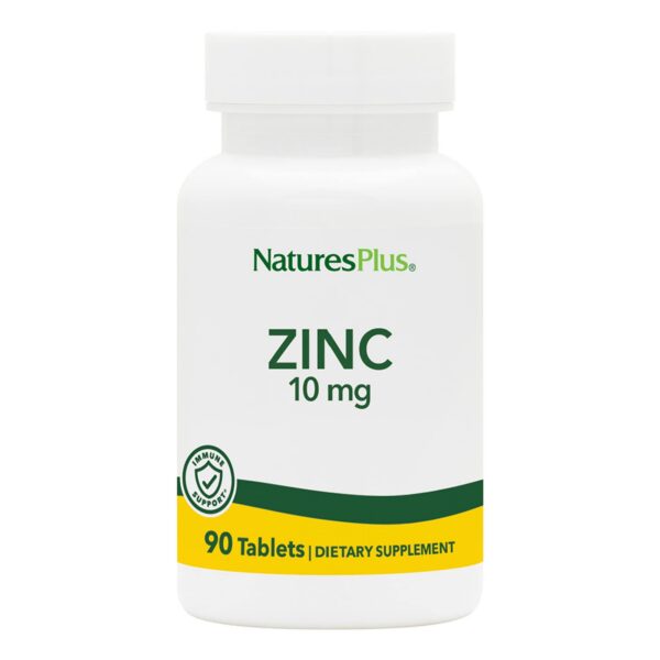Version 1.0.0 Frasco de Zinc NaturesPlus 10 mg