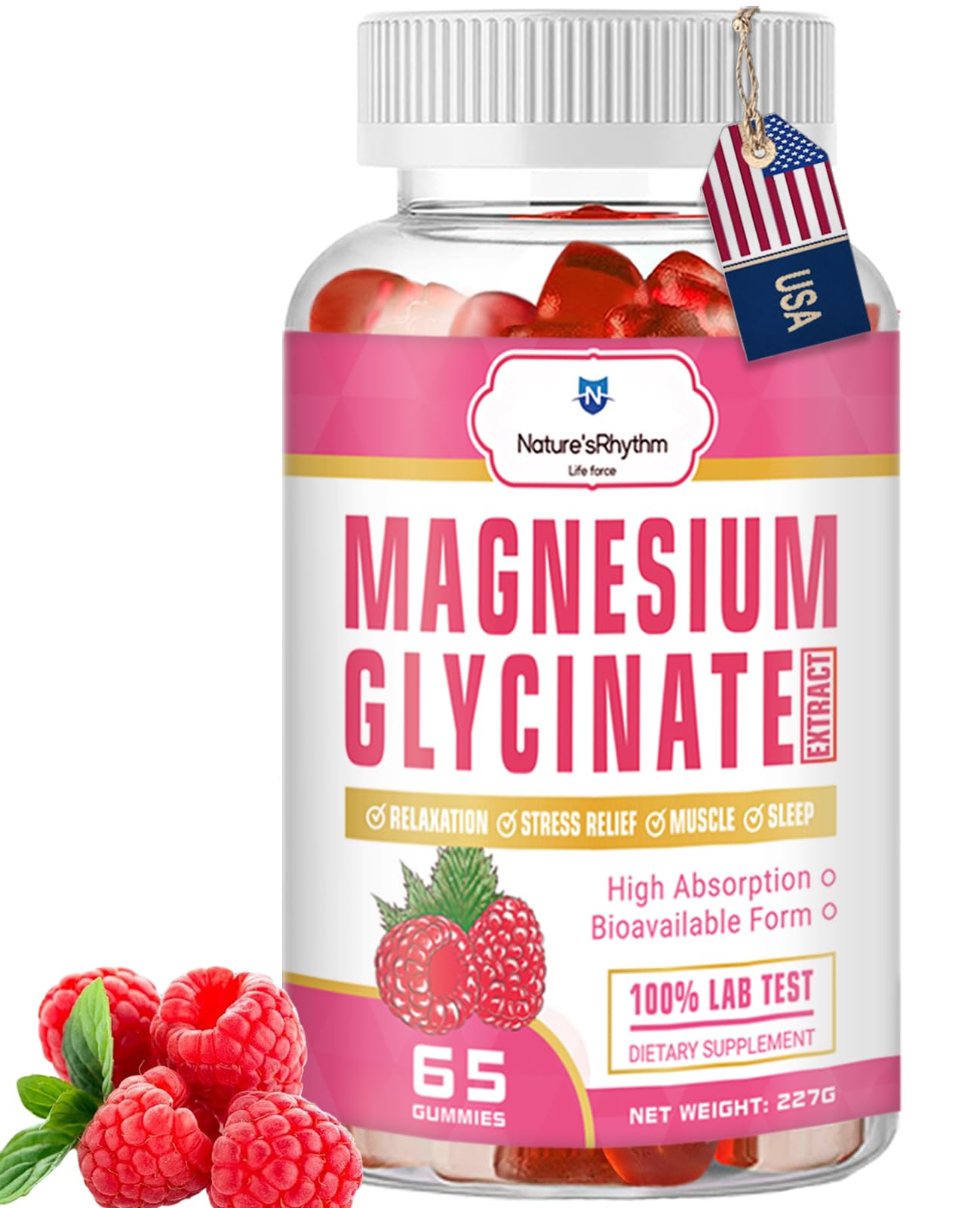 Nature'sRhythm Magnesium, 500 mg