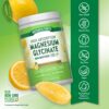 Etiqueta nutricional Nature's Truth glicinato magnesio