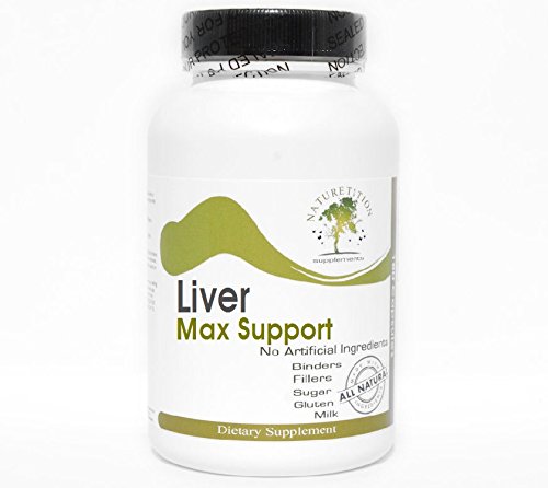 Liver Max Support cápsulas y etiqueta
