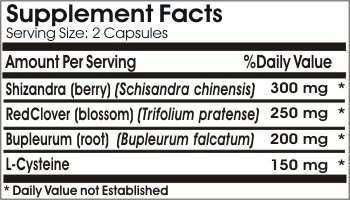 Etiqueta y presentación de Liver Max Support