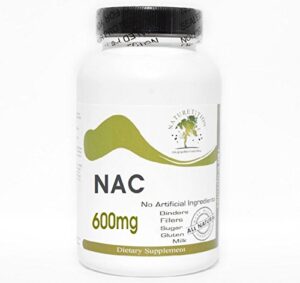 Version 1.0.0 Naturetition NAC 600 mg cápsulas envase
