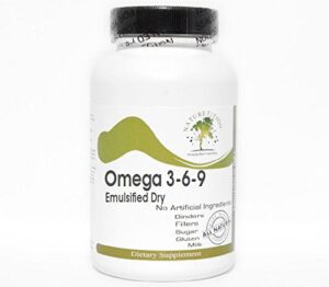 Frontal del frasco Naturetition Omega 3-6-9 emulsificado