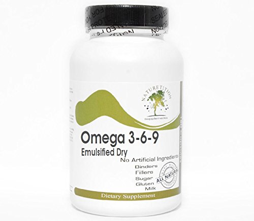 Frontal del frasco Naturetition Omega 3-6-9 emulsificado