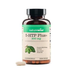 Frasco NatureWise 5-HTP 200 mg