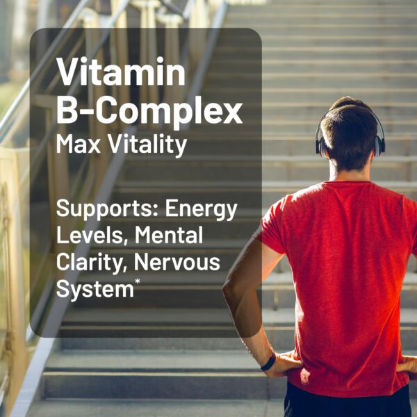 Caja y cápsulas del complejo B