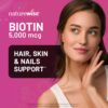 Version 1.0.0 Etiqueta frontal NatureWise Biotina 5,000 mcg