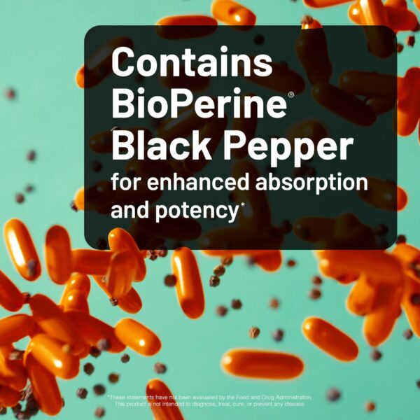 Version 1.0.0 NatureWise cápsulas cúrcuma curcumina etiqueta ingredientes