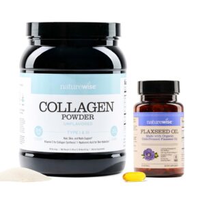 Frente del envase NatureWise Colágeno con linaza