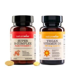 Frasco NatureWise Complejo B + Vitamina C