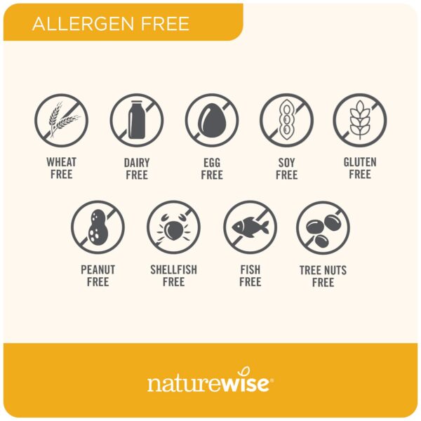 Frente de producto NatureWise D3 + B Complex