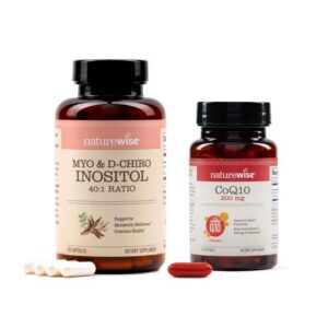 Frasco NatureWise Myo-Inositol y D-Chiro-Inositol 40:1