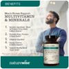 Etiqueta NatureWise multivitamin hombres
