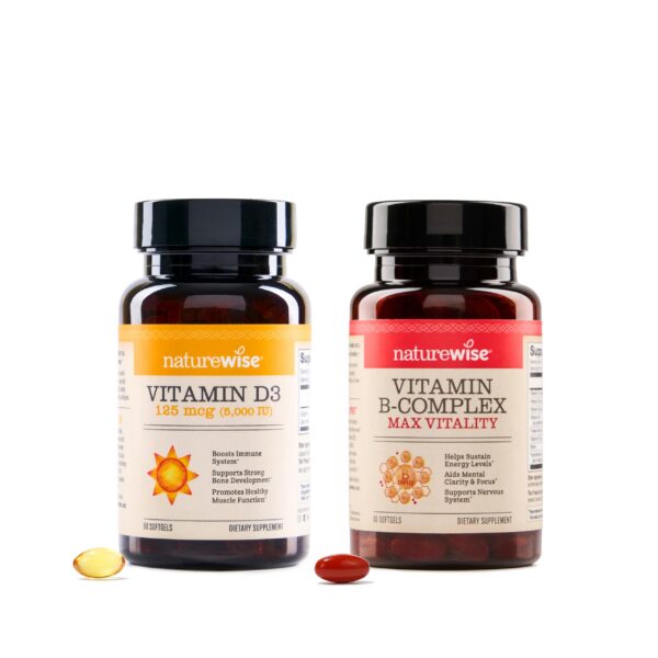 Frasco NatureWise Vitamina D3 5000 UI