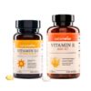 Version 1.0.0 NatureWise Vitamina D3 y Vitamina E botella frontal