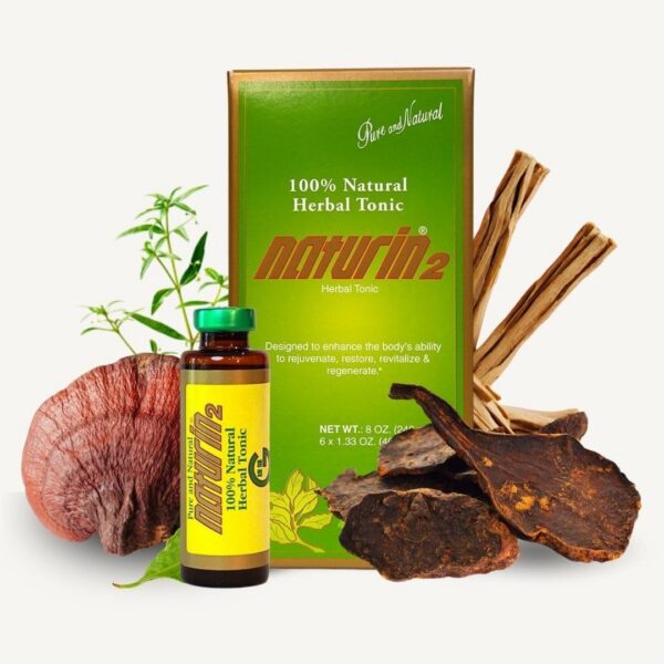 Tónico herbal NATURIN2 apoyo inmunológico 6 viales