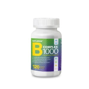 NATURION Complejo B1000 con adaptógenos para energía y salud