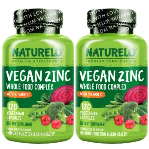 Version 1.0.0 NATURELO Zinc Vegano Cápsulas de Apoyo Inmunológico
