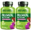 Frasco NATURELO multivitaminas prenatales veganas 180 cápsulas