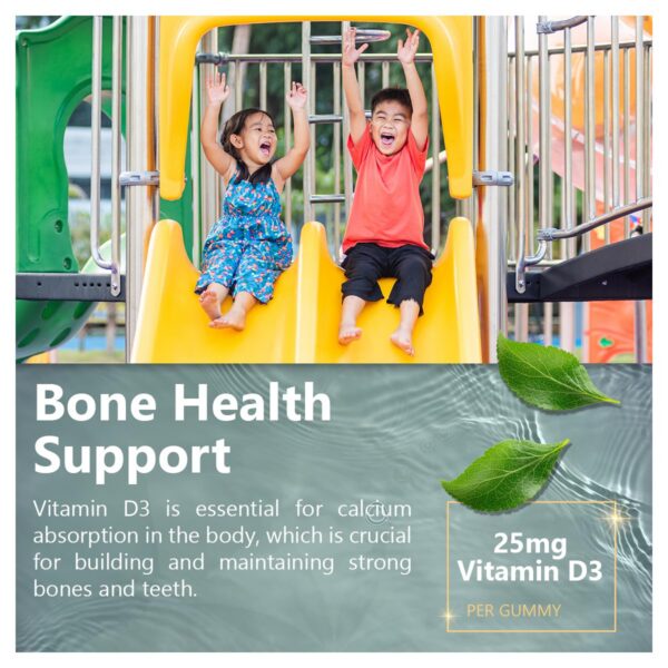 Version 1.0.0 Etiqueta Natvites D3 gomitas