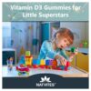 Frasco Natvites D3 gomitas para niños