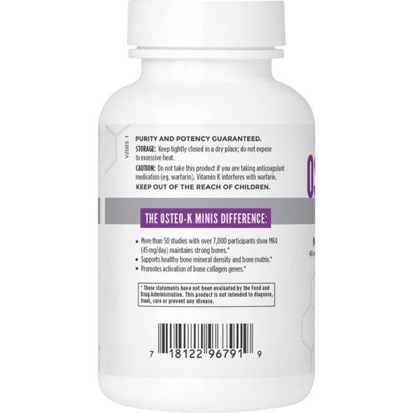 Cápsulas veggie del Osteo-K Mini