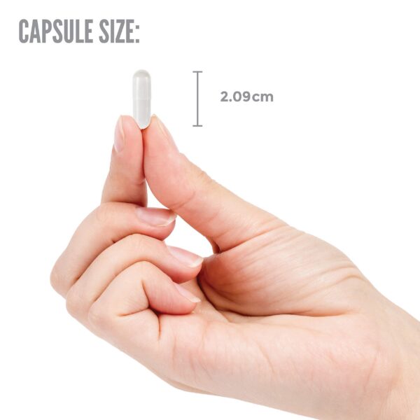 Frasco con conteo de 120 cápsulas