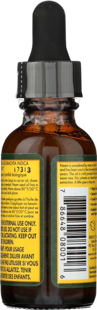 Version 1.0.0 Neem Aura aceite prensado en frío para cuidado