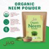 Neem natural en polvo Jiva Organics para piel y encías
