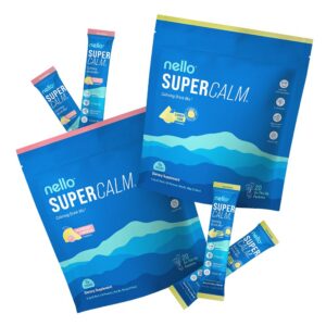 Nello Supercalm mezcla bebida sabor limonada frambuesa 2x20