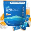 Version 1.0.0 Nello Supercalm mezcla bebida relajante sabor orange creamsicle con Ashwagandha 20 sobres