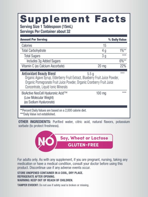 Version 1.0.0 Frasco NeoCell de vidrio ámbar