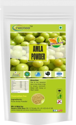 Version 1.0.0 Polvo puro de amla neotea para cabello y piel saludable