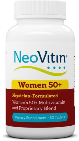 NeoVitin 50+ frasco con etiqueta