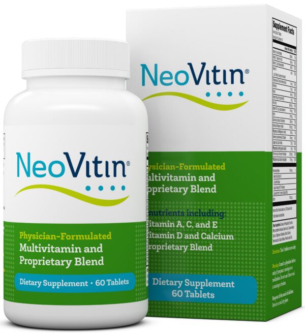 Envase de NeoVitin multivitamínico