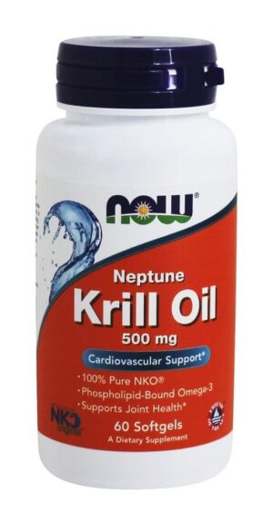 Frasco de Neptune Krill Oil 500 mg