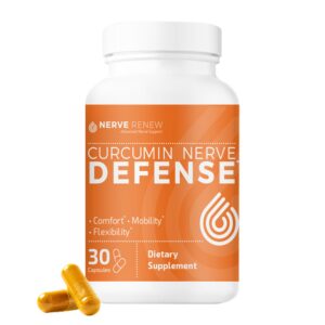 Version 1.0.0 NERVE RENEW Defensa Nerviosa con curcumina y pimienta negra frasco
