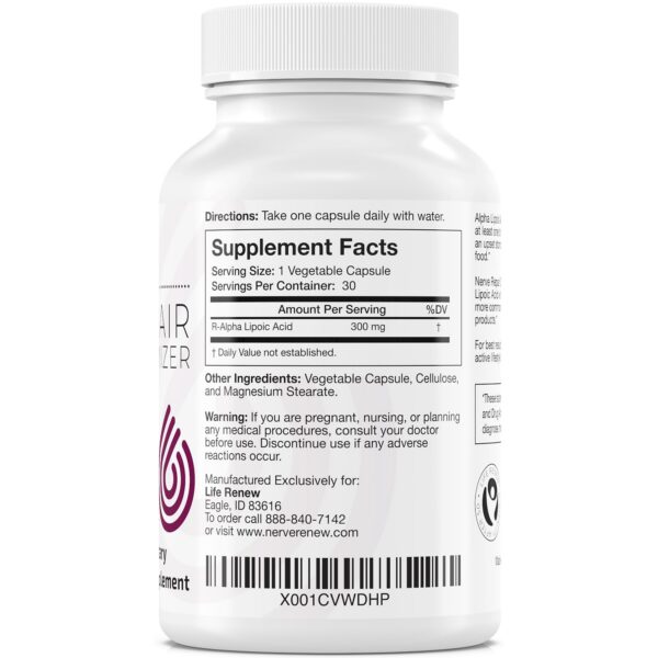 Etiqueta del producto NERVE RENEW Optimizer